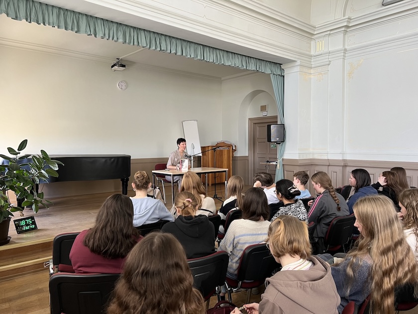 Lesung in der Aula